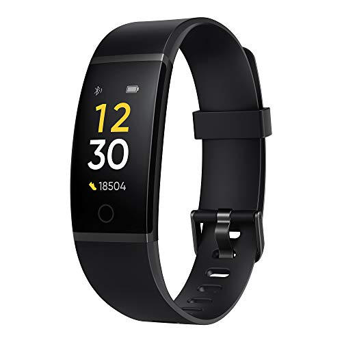 realme Band 1 Smartwatch con Ampio Display a Colori, Fitness Tracker, Battito Cardiaco 24/7 e Sonno, Display 0.96