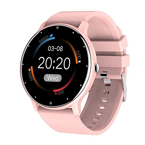 2021 Nuovo smartwatch, smartwatch full touch screen, smartwatch sportivo impermeabile, tracker fitness per la pressione sanguigna della frequenza cardiaca