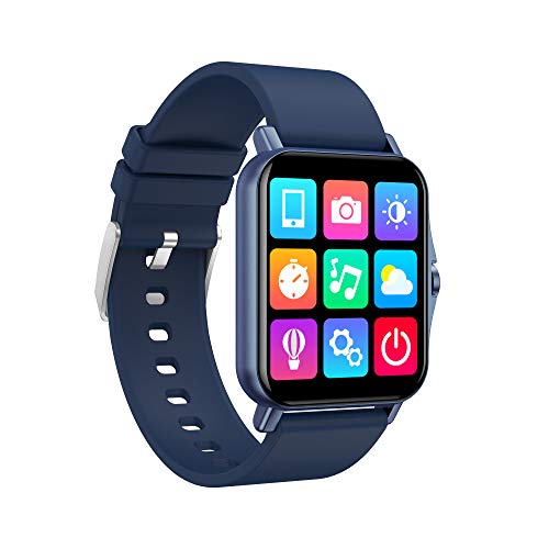Smart Watch, Smartwatch per la temperatura corporea,Smart Watch con chiamata Bluetooth,Cardiofrequenzimetro/Misuratore di pressione sanguigna,Pedometro,Promemoria messaggi,Promemoria sedentario