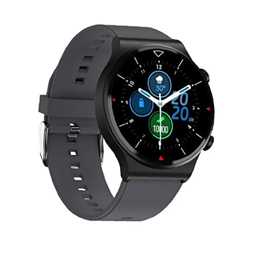 Smart Watch Handsfree Call Reminder Band Fitness Sport Impermeabile Health Tracker Silicone Cinturino in silicone Grigio, Prodotti elettronici intelligenti Braccialetti intelligenti