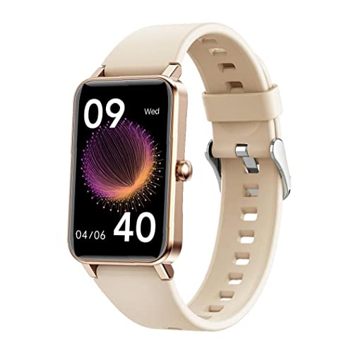 Smart watch watch braccialetto di fitness braccialetto con ampio touch screen display hd smartwatch per uomini donne in oro, prodotti elettronici intelligenti con polsundi intelligenti