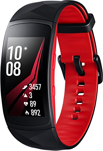SAMSUNG SM-R365 smartwatch Nero, Rosso SAMOLED 3,81 cm (1.5