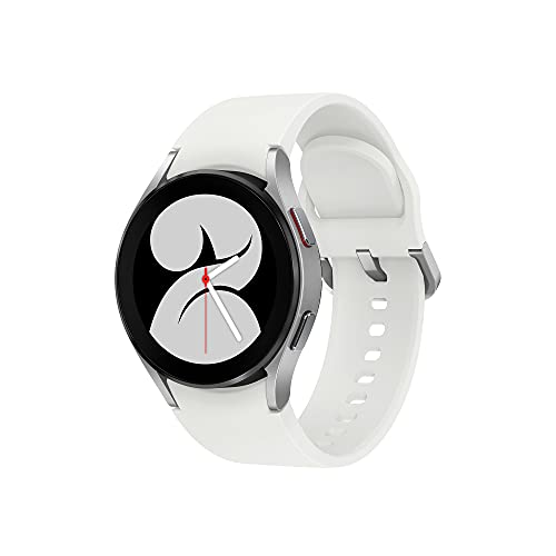 Samsung Galaxy Watch4 40mm Orologio Smartwatch, Monitoraggio Salute, Fitness Tracker, Batteria lunga durata, Bluetooth, Silver, 2021 [Versione Italiana]