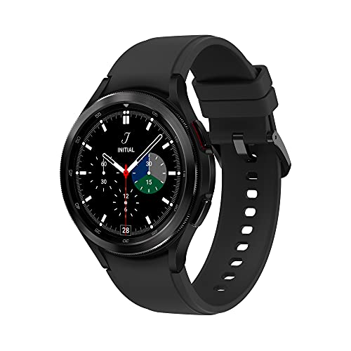 Samsung Galaxy Watch4 Classic 42mm SmartWatch Acciaio Inox, Ghiera Rotante, Monitoraggio Benessere, Fitness Tracker, Nero, 2021 [Versione Italiana]