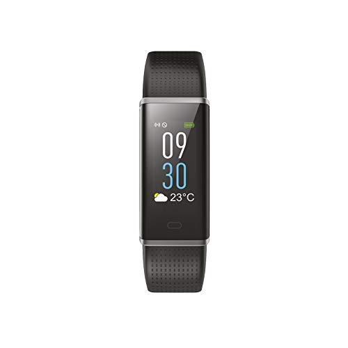SBS Smartwatch Chroma Fit HR Fitness tracker, display touch a colori, monitor di frequenza cardiaca, qualità del sonno, notifiche social e chiamate, meteo, resiste a polvere e brevi immersioni