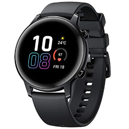 HONOR Smartwatch Magic Watch 2 42mm, 7 Giorni In Standby, con Cardiofrequenzimetro, Modalità Di Esercizio, GPS, Fitness Tracker Orologio, Agata Nera