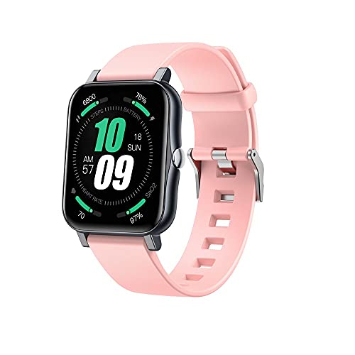 Smart Watch per telefoni Android compatibile con iPhone Samsung, fitness tracker IP68 impermeabile con cardiofrequenzimetro e monitoraggio del sonno, Smart Watch per uomini e donne