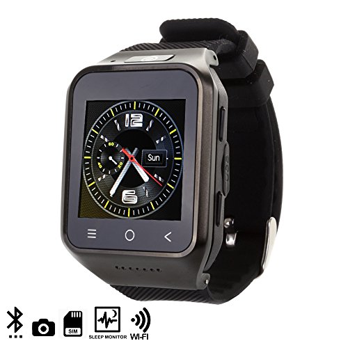 Silica DMR085BLACK - Smartwatch Artemis Plus, Dual Core, Android 44, Fotocamera e Wi-Fi, Colore: Nero