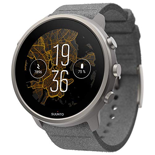Suunto 7 Versatile Smartwatch con molte funzionalità e Wear OS by Google, Grigio titanio