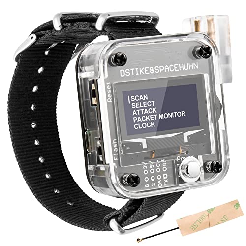 Tripopolis WiFi Deauther Watch V3 ESP8266 Scheda di Sviluppo Programmabile Smartwatch Indossabile OLED/Strumento di Controllo/Test