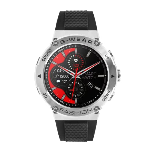WATCHMARK G-WEAR s, Smartwatch silicone argento