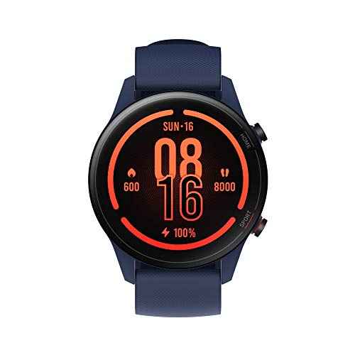 Mi Watch, schermo AMOLED da 1,39 pollici – batteria 420 mAh, cassa in poliammide rinforzata con fibra di vetro - colore BLUE