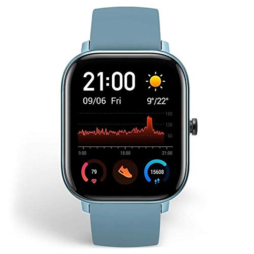 Xiaomi Amazfit GTS Azul Acero Smartwatch 1.65'' Amoled GPS Glonass Bluetooth Biotracker 5atm