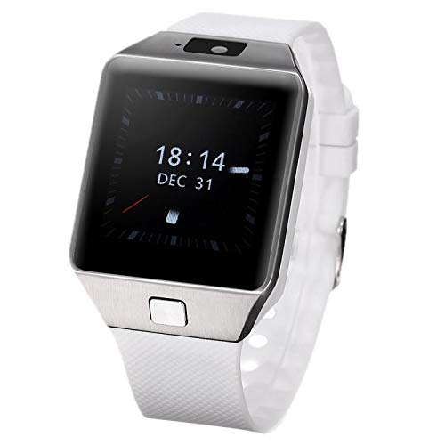 Yonis Smart Watch Android orologio touch wifi sim fotocamera Bluetooth GPS bianco