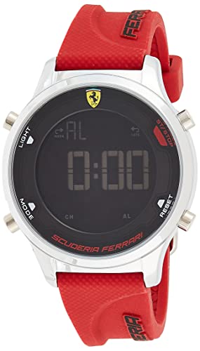 Scuderia Ferrari Orologio Quarzo con Cinturino in Silicone 830757