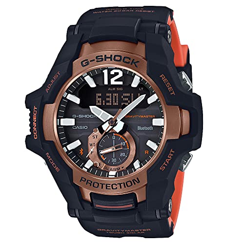 Casio G-Shock orologio da uomo quadrante grigio al quarzo GRB100-1A4