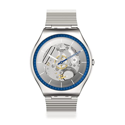 Orologio Swatch Skin Irony 42 SS07S116GG RINGING IN BLUE