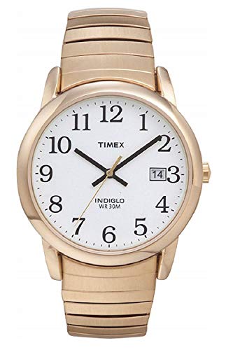 Timex Classic T2H301 Orologio Analogico da Polso da Uomo, Acciaio Inox, Oro