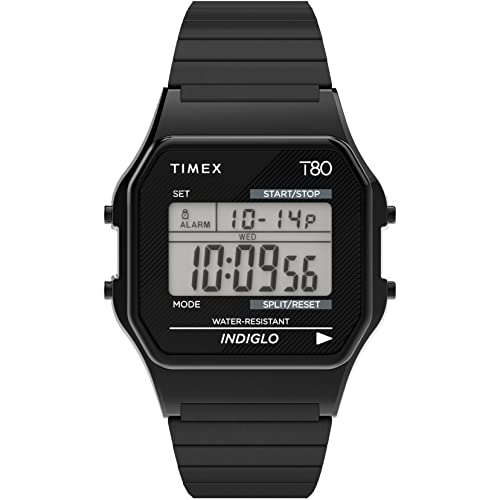 Timex Orologio Digitale Quarzo Unisex con Cinturino in Acciaio Inox TW2R67000