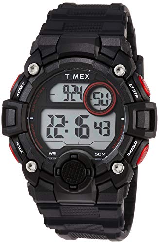 Timex Orologio Digitale Uomo con Cinturino in Resina TW5M27600