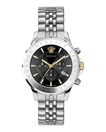 Versace VEV600419 Chrono Signature heren horloge chronograaf 44 mm