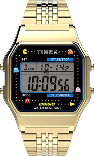 Timex Orologio Digitale Quarzo da Uomo con Cinturino in Acciaio Inox TW2U32000
